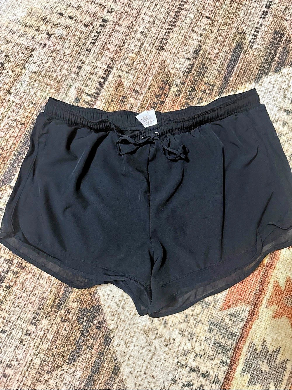 Splashletics Black Athletic Swim Short Size XL Like New